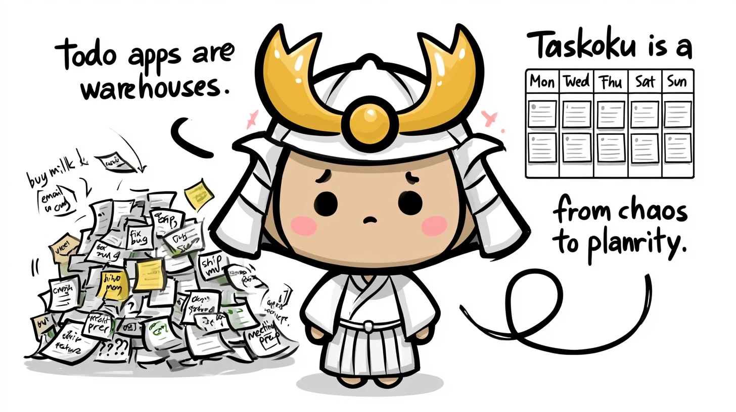 From chaotic task warehouses to a clean weekly plan